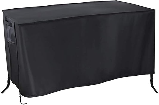 Fire Pit Cover Rectangular,Waterproof Fire Table Cover Rectangle for Outdoor Gas Propane Fire Table -28"L x 28"W x 25"H
