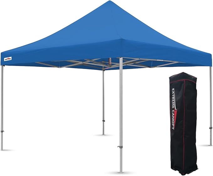 Extreme Canopy Commercial Heavy Duty Aluminum Instant Popup Canopy Tent (Blue, 13ft x 13ft)