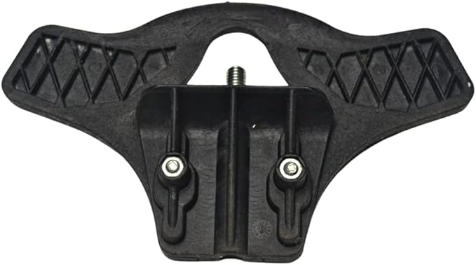 Non-Skid Attachment (Set of 2) – Back-Saving Ergonomic Foot Step for Easier Digging & Landscaping | Heavy-Duty Grip Accessory Fits Most Garden & Yard Tools – Black