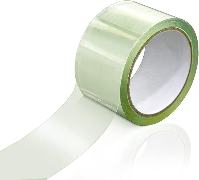 EAGLE PEAK Greenhouse Cover Repair Tape 2''x15' Heavy Duty 18.9 mil Reinforced Ultra High Performance Acrylic Adhesive Weather Resistant Tape for PE Polyethylene Greenhouse Covers and Film, Clear
