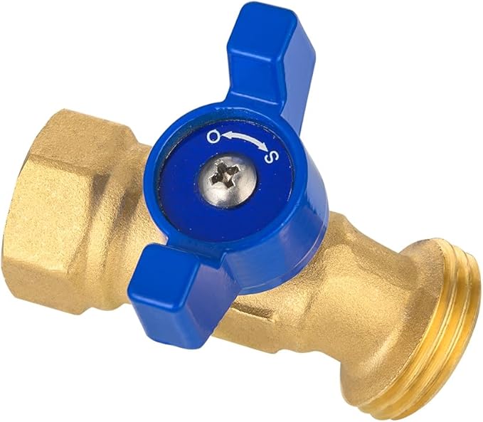 EFIELD (Pack of 10) 1/4-Turn Outdoor Spigot, Sillcock Hose Bibb Valve 1/2" Female NPT Inlet ×3/4" Male GHT Threaded Garden Hose Outlet/Connector (10),(SILLCOCK039-10PCS)