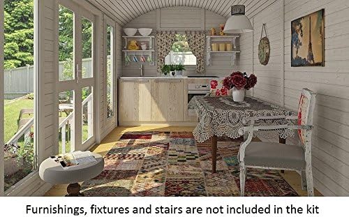 Allwood Mayflower Base | 117 SQF Garden House, Cabin Kit