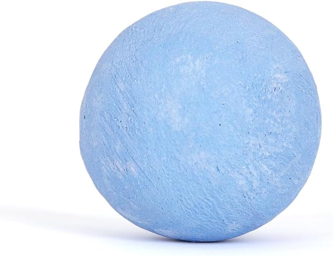 Ceramic Fire Balls - Uniform 3" Lava Rock for Fire Pits - Propane & Gas Fire Pits and Fireplace - Ceramic Spheres for Outdoor and Indoor Use - Natural Lava Stones (30 Pack, Blue)