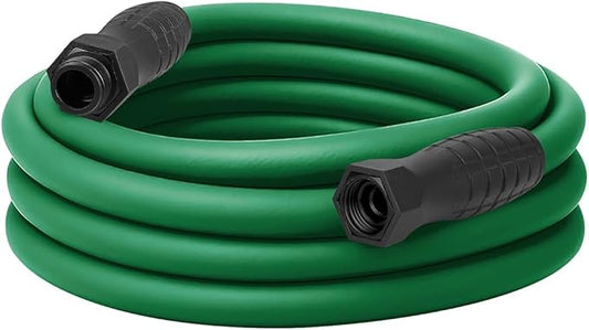 Flexzilla Colors SwivelGrip Garden Hose 5/8 in. x 25 ft., Lightweight All-Weather Water Hose, Durable and Flexible, Leak-Free Connections, Forest Green