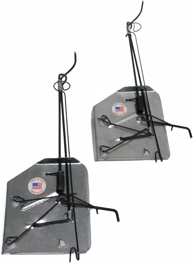 Cinch Traps Mole Trap Kit: Two Traps With Mole Tunnel Flags And Instructions - By - Made In America