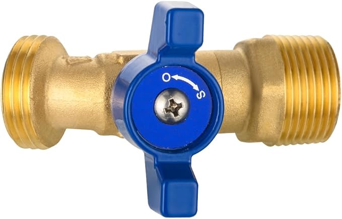 EFIELD (Pack of 5) 1/4-Turn Outdoor Spigot, Sillcock Hose Bibb Valve 3/4" Male NPT Inlet ×3/4" Male GHT Threaded Garden Hose Outlet/Connector (5),(SILLCOCK048-5PCS)