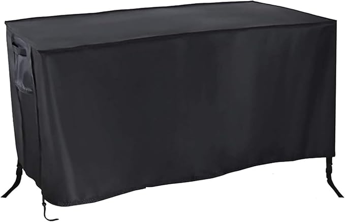 Customized Fire Pit Cover Rectangular, Waterproof Outdoor Covers with Handles and Drawstring(Customized Size)