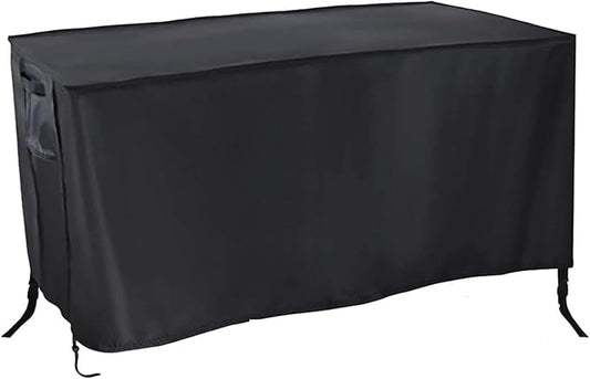 Customized Fire Pit Cover Rectangular, Waterproof Outdoor Covers with Handles and Drawstring(Customized Size)