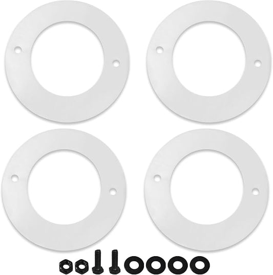 4PCS Chimney Insulation Wool Parts, Heat Resistant Gasket Replacement for Traeger/Pit Boss and Camp Chef Wood Pellet Grill Smokers