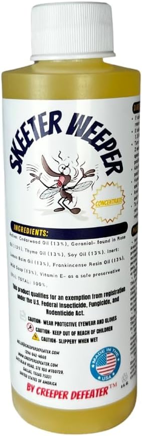 Skeeter Weeper® Premium Natural Mosquito/Pest Misting Solution (Concentrate)
