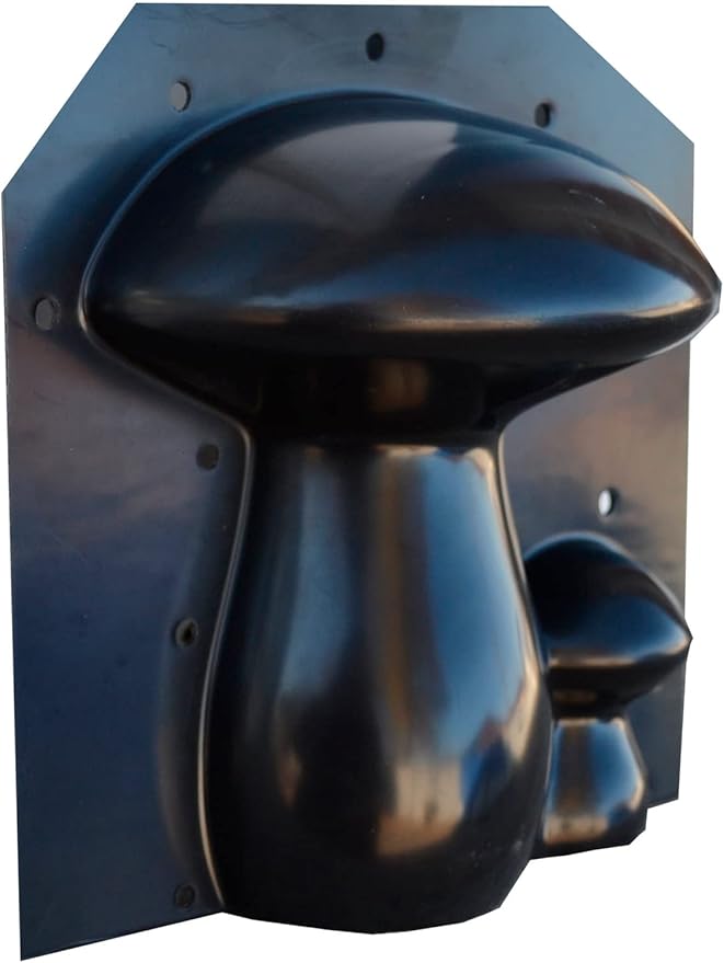 SvitMolds Concrete Mold Black ABC Plastic DIY 3D Mushrooms Statue Decor Garden Decor Decoration Home Decor,Yard, Fairy Garden - Lawn Ornament Décor (D64)