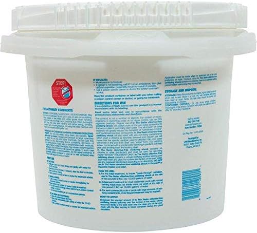 In The Swim Chlorine-Free Pool Shock - Quick Dissolving, Fast-Acting, Shock-Oxidizer for Swimming Pools, Spas, and Salt Chlorinated Pools Compatible - 40 Pound Bucket