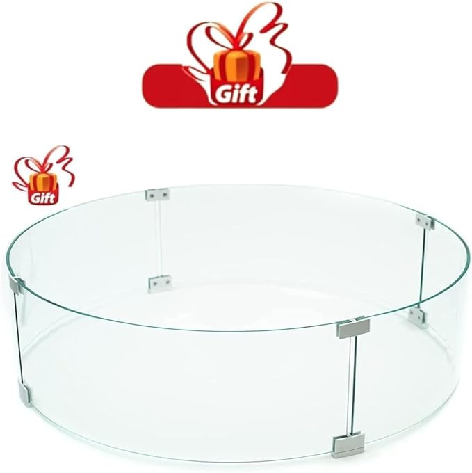 Elementi Metropolis Gas Fire Pit Cast Concrete Fire Table, Outdoor Fire Pit Electronic Ignition | Canvas Cover, Lava Rock Included | Free AMS Wind Guard | Dark Gray (Natural Gas)