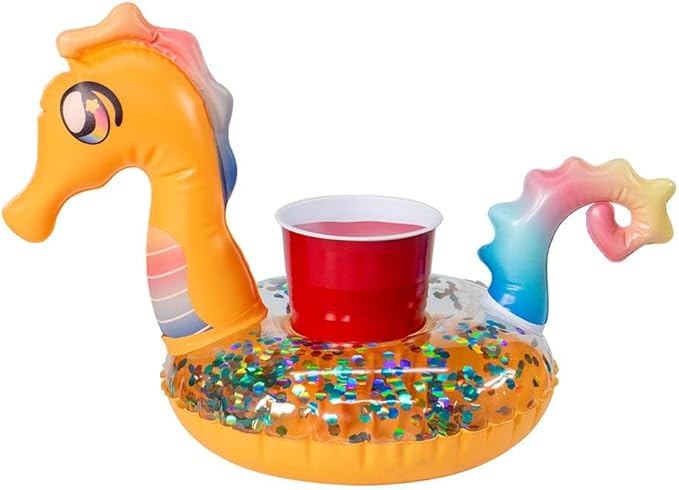 PoolCandy Inflatable Animal Pool Tubes & Swim Rings