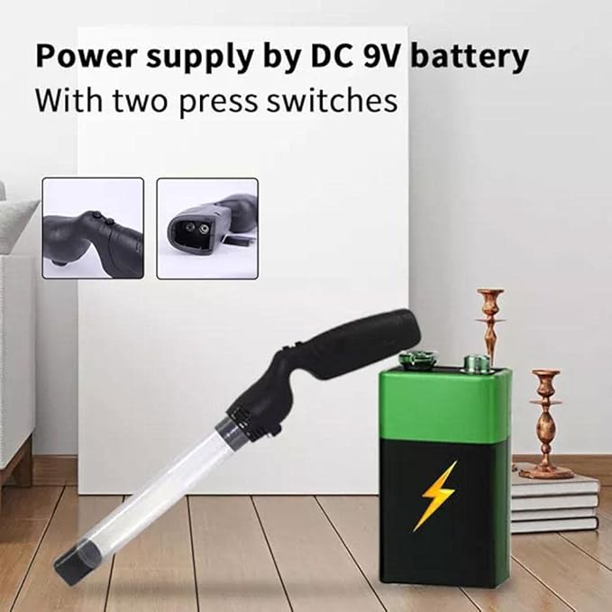 2025 Vacuum Bug Catcher Spider Insect Traps Catcher Bug Pest Control for Adults,Kids Insects Handheld Pest Suction Trap LED Flashlight for Ants,Moth,Stink Bugs,Beetle,Cockroach(Battery Not Include)