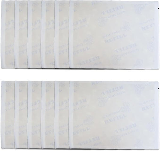 12 PCS Flying Insects Trap Refill Sticky, Yellow Jacket Wasps Trap Refills Flies Paper Boards Replacement Pads