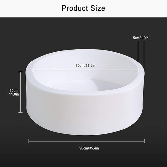 Foam Ball Pit for Toddlers Kids Soft Ball Pool Ideal Gift Play Toy for Children Kiddie Pools - White