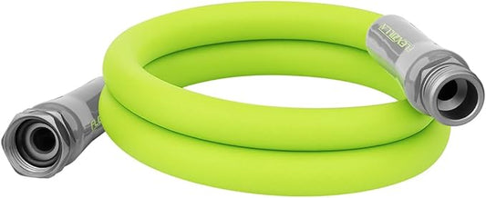Flexzilla Garden Lead-in Hose 5/8 in. x 5 ft., Lightweight All-Weather Water Hose, Durable and Flexible, Leak-Free Connections