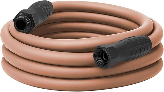 Flexzilla Colors SwivelGrip Garden Hose 5/8 in. x 25 ft., Lightweight All-Weather Water Hose, Durable and Flexible, Leak-Free Connections, Red Clay
