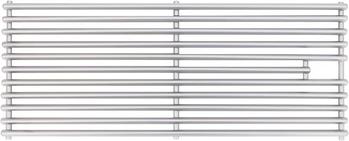 Upgrade 1 Pack 18" x 7-3/8" Heavy Duty Stainless Steel Triangle Solid Rod BBQ Cooking Grill Grate Replacement Part for Blaze Grill 3, 4, 5 Burner Grill Models, 5 Models Blaze And More
