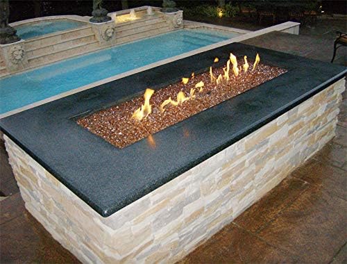 AZ Patio Firepit Recycled Glass, 20 lb, Chestnut