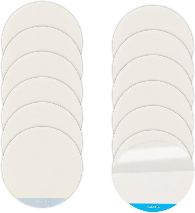 12 Pack Replacement Glue Boards 3.4 Inches Refill Sticky Glue Pads for DynaTrap DT152 and Katchy Duo Indoor Insect Fly Mosquito Trap Bug Catcher Mosqusito Lamp