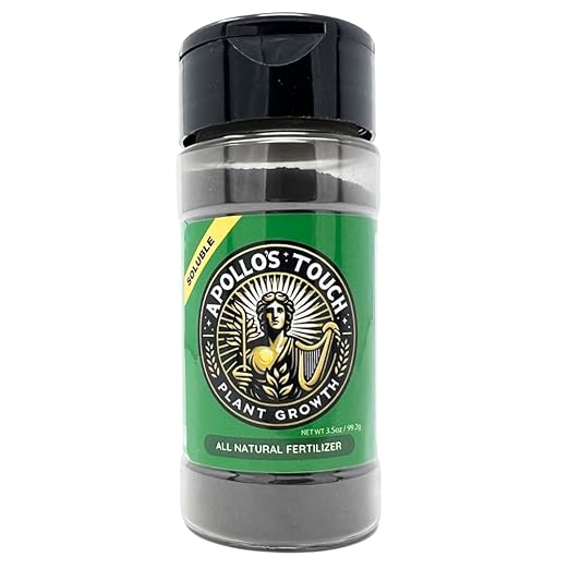 Apollo's Touch All Natural Plant Growth Fertilizer - House Plants, Outdoor Garden Plants, Soluble, Increases Plant Growth and Health - 3.5oz Bottle