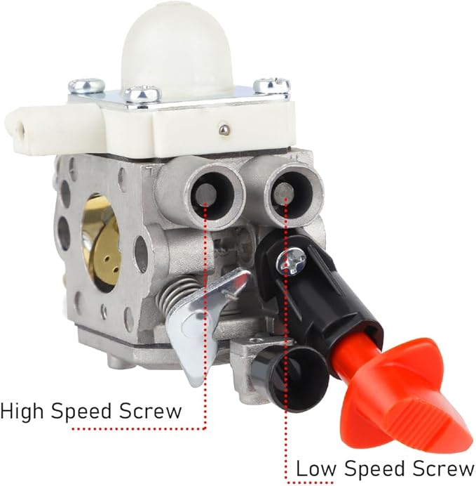 FS56RC C1M-S207A Carburetor for Stihl FS 56 RC 56RC FS56R FS40 FS50 FS56 FS70 FS70R FS70RC FS 75 RC MS56 KM56 KM56RC Trimmer Brushcutter Replace 4144-120-0603 4144-120-0600 gray