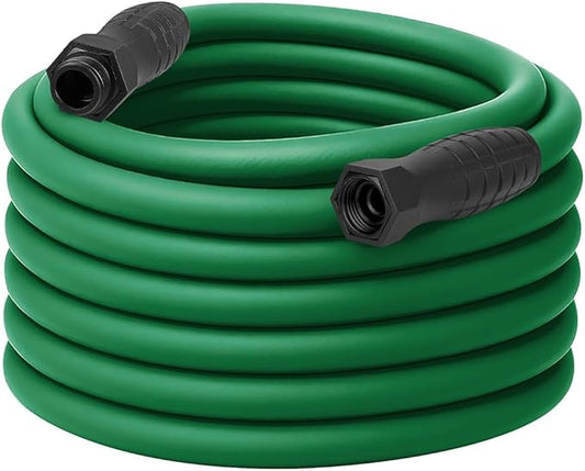 Flexzilla Colors SwivelGrip Garden Hose 5/8 in. x 75 ft., Lightweight All-Weather Water Hose, Durable and Flexible, Leak-Free Connections, Forest Green