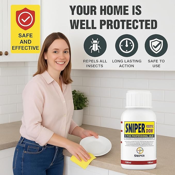 Sniper 1000ec DDVP Roach Killer 100 ml 1Bottle