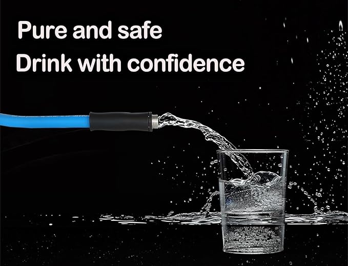 Atlantic RV Drinking Water Safe Hose 12 ft Short Garden Hose Extension: Lead, BPA, Phthalate-Free, and PVC-Free.