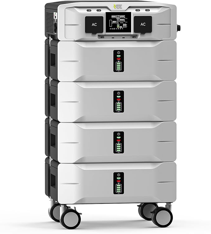 IEE 10.24kWh Portable Power Station SP5000, 120/240V Solar Generator 5000W(Peak 9000W) AC Output, LFP Battery Generator for Home Use, Camping, Emergencies, Power Outages, RVs