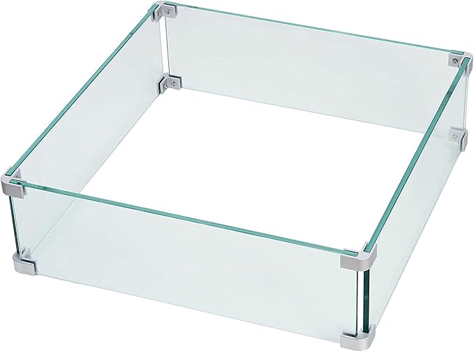 Oakland Living Black Aluminum Patio Fire Table Set with Four Deep Seating Loveseats with Cushions with Black Cushions