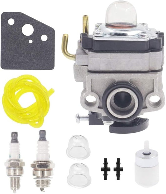753-05251 Carburetor for AC-3 TB525CS TB525ET TB590BC TB575SS 41AD546G799 41AD526C799 316796140 316796170 String Trimmer with Spark Plug Gasket Kit