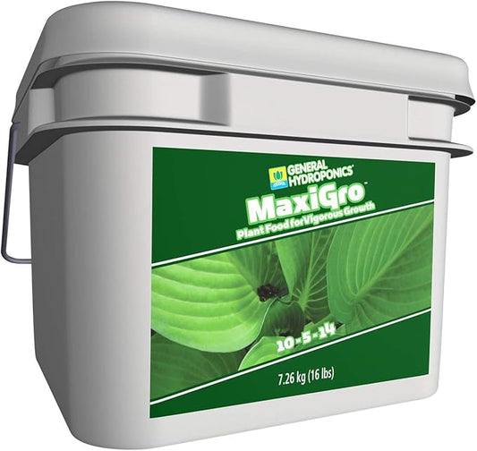 General Hydroponics MaxiGro Rapid Growth Concentrate, 16 lb. natural
