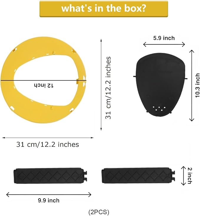 Mouse Trap Bucket with Auto-Reset Lid,Mouse Rat Trap Bucket Lid for Humane Rodent Control,5-Gallon Bucket Compatible