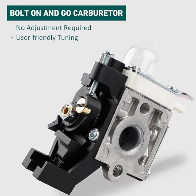 Carburetor for ECHO GT225 GT225i GT225L PAS225 PE225 PPF225 SHC225 SRM225 SRM225U Trimmer with Repower Maintenance Kit Spark Plug by HUZTL