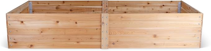 Infinite Cedar Select Cedar Raised Garden Bed (4' x 8' x 17.5" H)