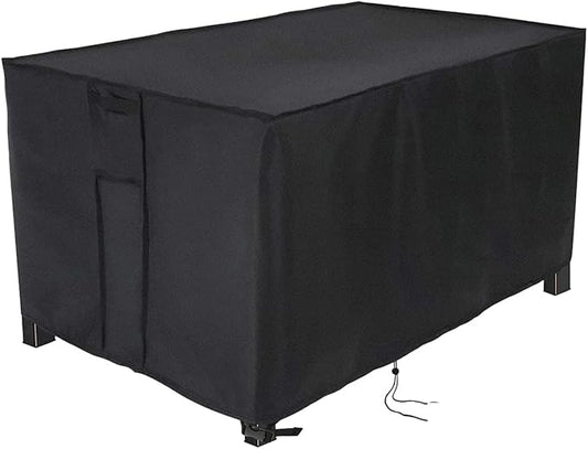 Rectangular Fire Pit Cover 32 Inch,Propane Gas Rectangle Fire Pit Table Cover,Outdoor Waterproof Firepit Table Cover - 32 X 20 X 16 Inch