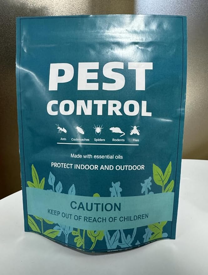 Pest Control Pouches Repel Mice, Mouse, Rats, Ants, Roaches, Spiders, Moths & Other Pest, Indoor Mice Repellent, Mouse Repellant, Rat Repellent Safe for Kids & Pets -9 Pouches