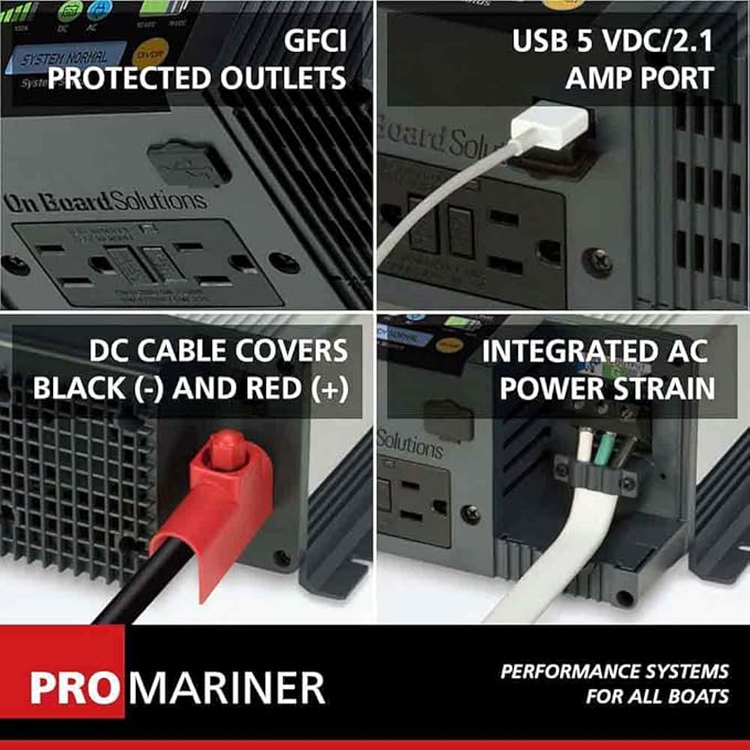 ProMariner TruePower Plus Modified Sine Wave and Pure Sine Wave Inverters