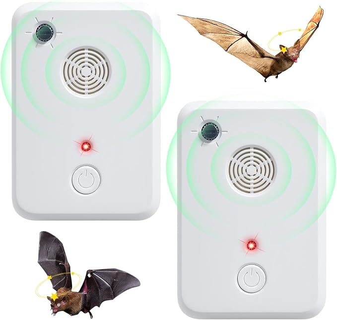 Ultrasonic Bat Devices for Attic: Bat Removal Device for Garage (2)