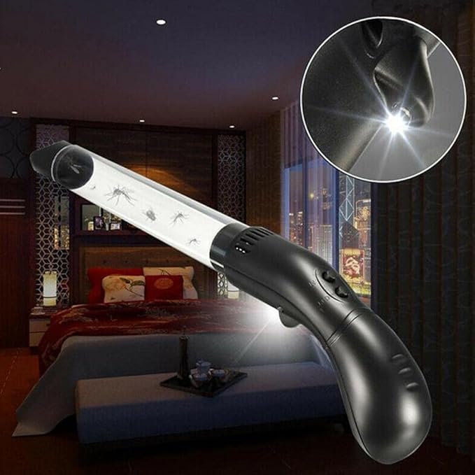 2025 Vacuum Bug Catcher Spider Insect Traps Catcher Bug Pest Control for Adults,Kids Insects Handheld Pest Suction Trap LED Flashlight for Ants,Moth,Stink Bugs,Beetle,Cockroach(Battery Not Include)