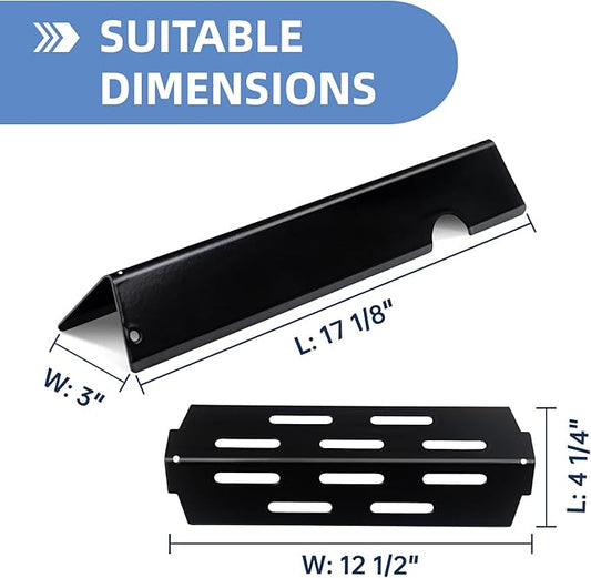 Flavorizer Bars for Weber 66041, 66033, 66796, Weber Genesis II E-410, S-410,Replacement Parts for Weber Genesis II LX E-440, S-440