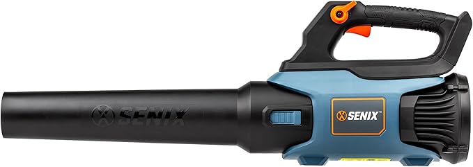 SENIX X2 20 Volt Max* 3-Piece Cordless Power Tool Combo Kit with Battery Powered 10" String Trimmer, Variable Speed Leaf Blower, 18" Hedge Trimmer, Includes 2 Batteries & Battery Charger (S2K3B2-01)