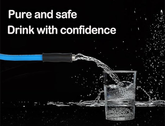 Atlantic RV Drinking Water Safe Hose 15 ft Short Garden Hose Extension: Lead, BPA, Phthalate-Free, and PVC-Free.