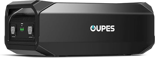OUPES G5 Extra Battery 4608Wh Expansion Module for Guardian 6000 Power Station, LiFePO4 Battery with 4000+ Cycles, Seamless Home Backup Extension, Plug-and-Play Design for Emergency Power Resilience