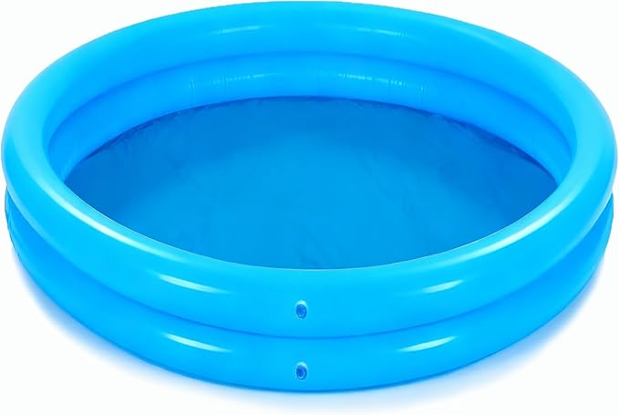IPOOLGO Inflatable Swimming Pool, 44" X 12" Convenient Family Inflatable Swimming Pool, Indoor and Outdoor Play Pool, Girls/Boys Water Play Center