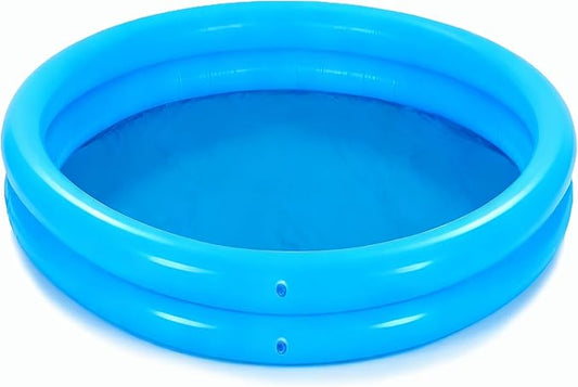 IPOOLGO Inflatable Swimming Pool, 44" X 12" Convenient Family Inflatable Swimming Pool, Indoor and Outdoor Play Pool, Girls/Boys Water Play Center