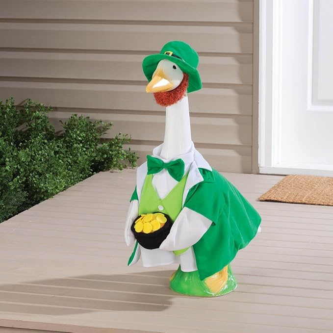Fox Valley Traders Gaggleville All Seasons Goose Outfit Bundle - Includes 7 Seasonal Outfits, Fits Large 23" H Statue